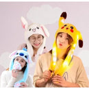 Touca Pelúcia Divertida com LED